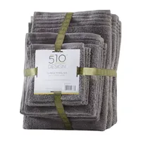 510 Design Big Bundle 12-pc. Quick Dry Solid Bath Towel Set