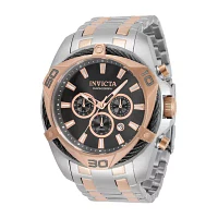 Invicta Bolt Mens Chronograph Two Tone Stainless Steel Bracelet Watch 34135