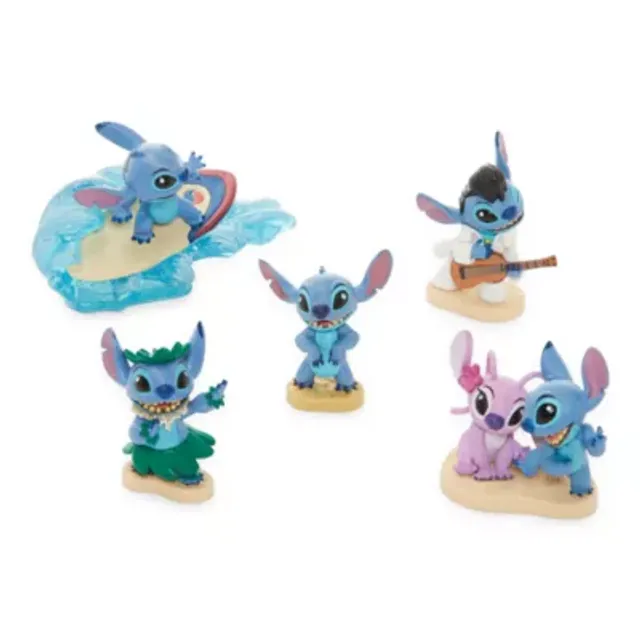 Disney's Lilo & Stitch STITCH & ANGEL 3.5 Figurine Set of 4 by