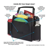 Mobile Dog Gear Car Seat Back Organizer Dog Cat Food Container