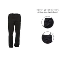 St. John's Bay Seated Chino Mens Adjustable Features Easy-on + Easy-off Adaptive Regular Fit Flat Front Pant