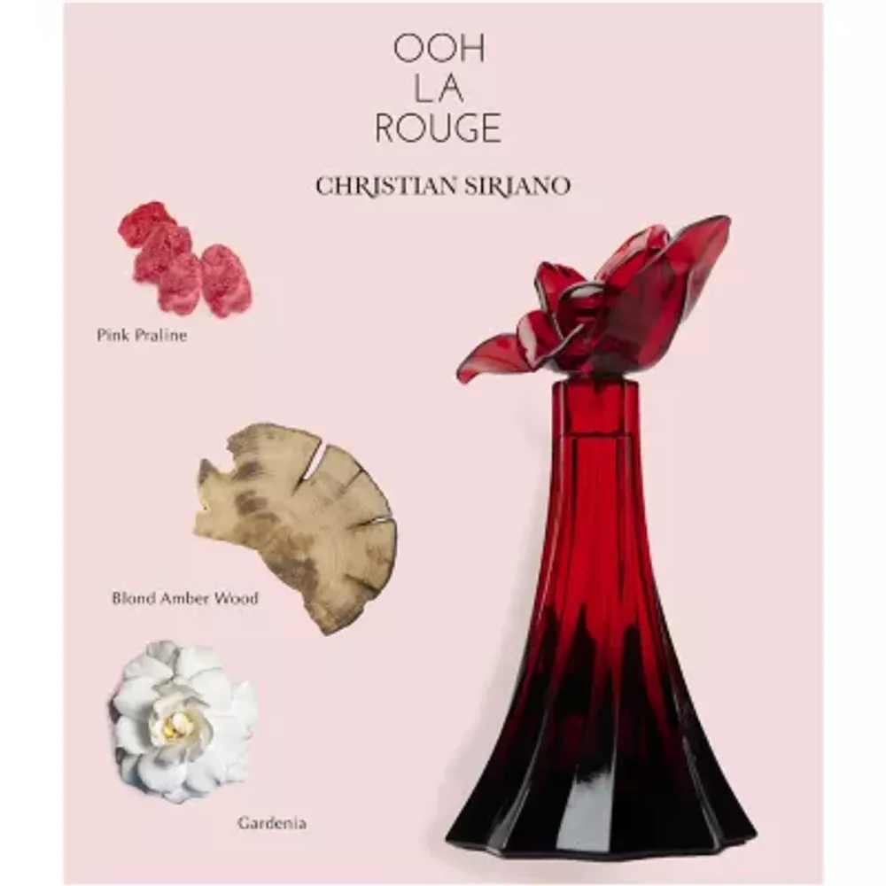 Christian Siriano New York Ooh La Rouge Eau De Parfum, 3.4 Oz + Lip Gloss