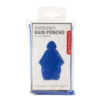 Kikkerland Emergency Rain Poncho