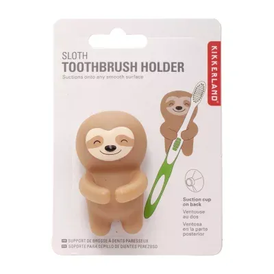 Kikkerland Sloth Toothbrush Holder