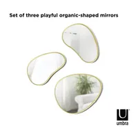 Hubba Pebble Set Of 3 - Wall Mirror