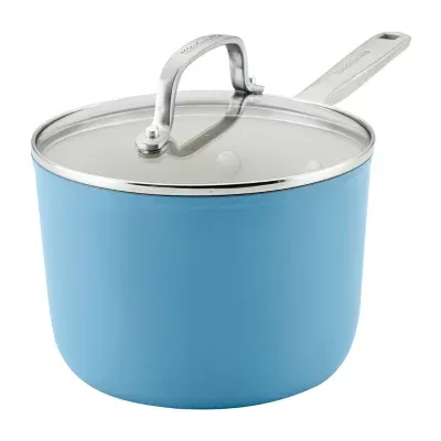 KitchenAid Ceramic 3-qt. Covered Sauce Pan