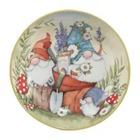 Certified International Garden Gnomes Serving Bowl