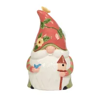 Certified International Garden Gnomes Earthenware Cookie Jar