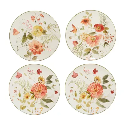 Certified International Nature's Song 4-pc. Earthenware Dinner Plate