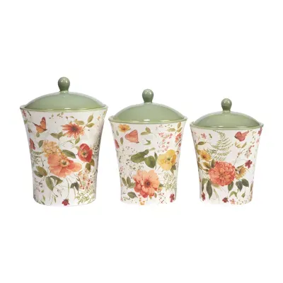 Certified International Nature'S Song 3-pc. Canister