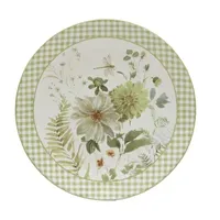 Certified International Green Fields 4-pc. Earthenware Dinner Plate