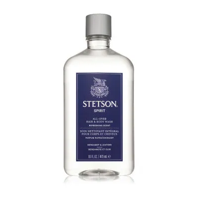 Stetson Spirit All-Over Hair & Body Wash, 16 Oz