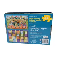 Upbounders Joyful Carousel 24pc 2-Sided Jumbo Puzzle Puzzle