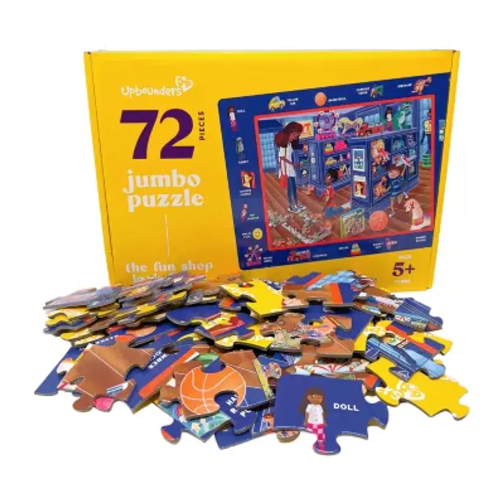 Upbounders The Fun Shop Look & See 72 Pc Puzzle Puzzle