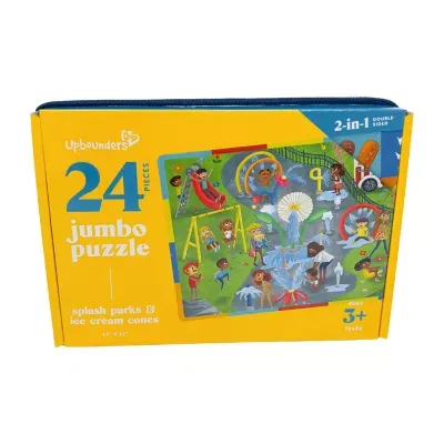 Upbounders Splash Park 24pc 2-Sided Jumbo Puzzle Puzzle