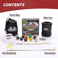 Zobmondo Go500 Racing Dice Game Travel Game