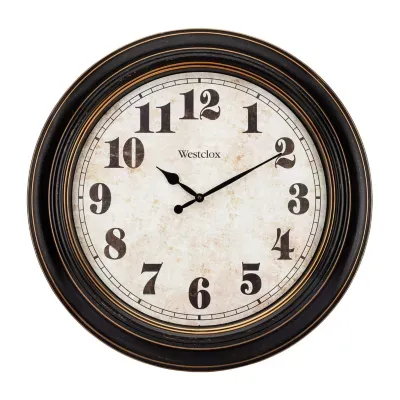Westclox Round Oversized Classic Wall Clock