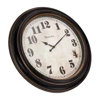 Westclox Round Oversized Classic Wall Clock