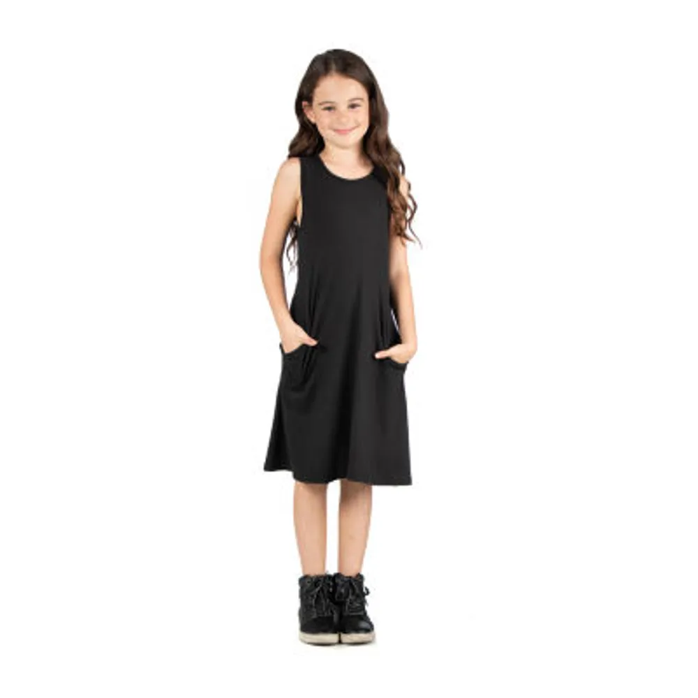 24sevenkid Big Girls Sleeveless A-Line Dress