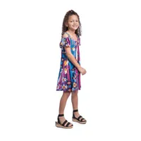 24sevenkid Big Girls Short Sleeve A-Line Dress