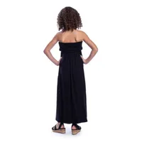 24seven Comfort Apparel Big Girls Sleeveless Maxi Dress