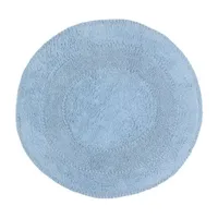 Home Weavers Inc Double Ruffle Quick Dry Bath Rug