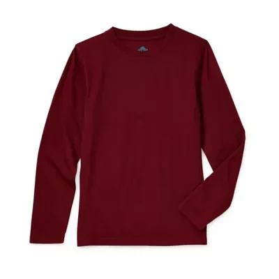 Thereabouts Little & Big Boys Crew Neck Long Sleeve T-Shirt
