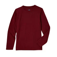 Thereabouts Little & Big Boys Crew Neck Long Sleeve T-Shirt