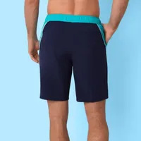 Reebok Mens Drawstring Waist Quick Dry Swim Trunks