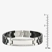 Stainless Steel 8 1/4 Inch Link Id Bracelet