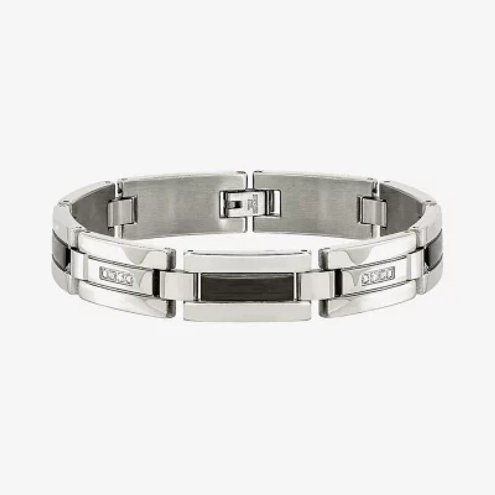 Stainless Steel 8 1/2 Inch Link Chain Bracelet