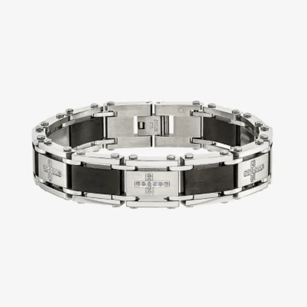 Stainless Steel 8 3/4 Inch Link Chain Bracelet