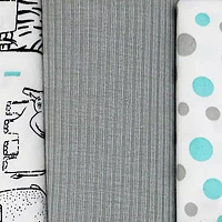 3 Stories Trading Company 3-pc. Swaddle Blanket