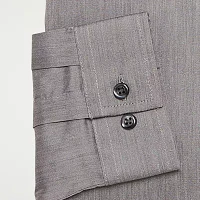 J. Ferrar Ultra Comfort Mens Slim Fit Easy Care Stretch Fabric Long Sleeve Dress Shirt