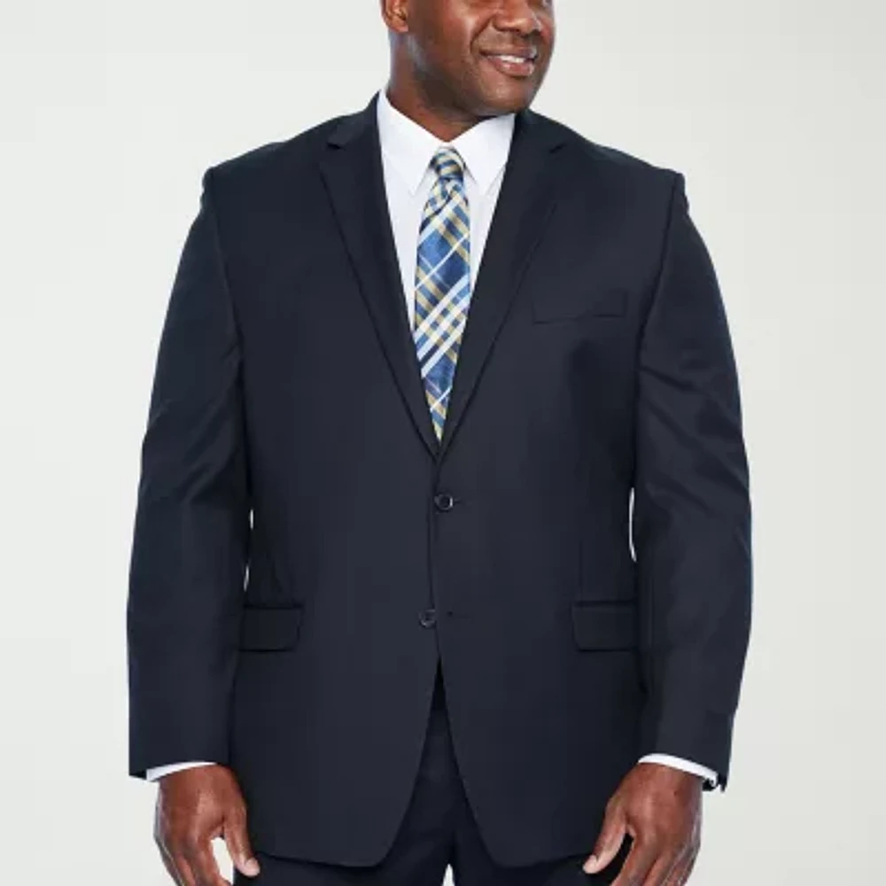 Collection By Michael Strahan Mens Big and Tall Stretch Fabric Classic Fit Suit Jacket