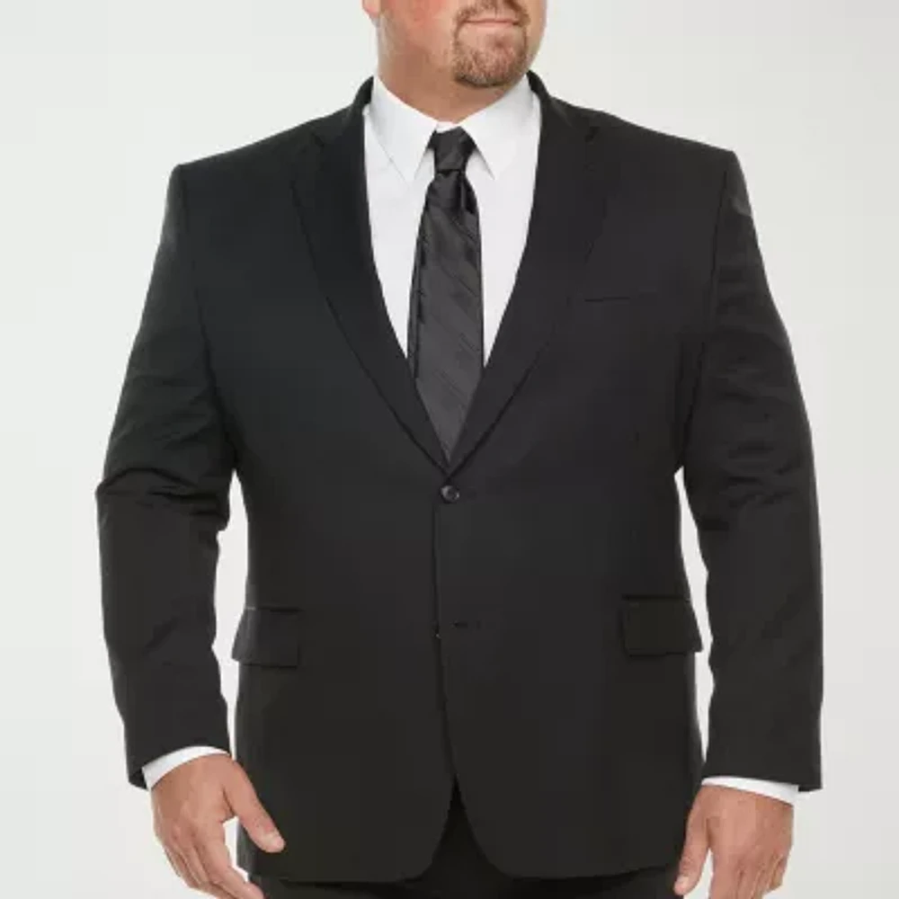Stafford Coolmax All Season Ecomade Mens Big and Tall Stretch Fabric Classic Fit Suit Jacket