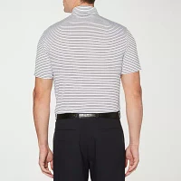 PGA TOUR Mens Classic Fit Short Sleeve Polo Shirt