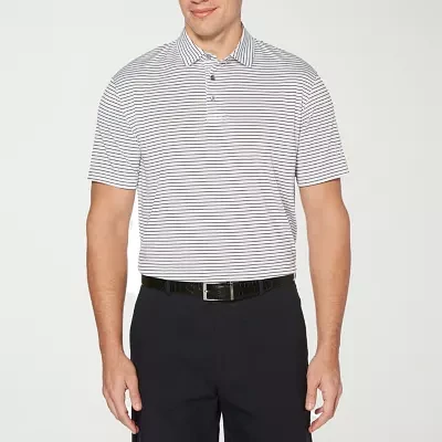 PGA TOUR Mens Classic Fit Short Sleeve Polo Shirt