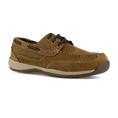 Rockport Works Mens Rk6736 Round Steel Toe Work Shoes