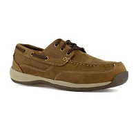 Rockport Works Mens Rk6736 Round Steel Toe Work Shoes