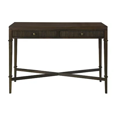 Martha Stewart Kenna Storage 2-Drawer Console Table