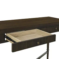 Martha Stewart Kenna Storage 2-Drawer Console Table