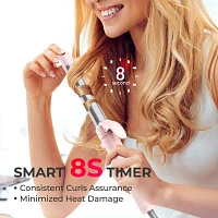 TYMO Rota Ceramic Coating 1" Auto Rotating Curling Iron