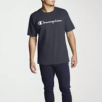 Champion Graphic Jersey Mens Crew Neck Short Sleeve T-Shirt