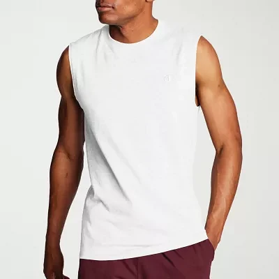 Champion Classic Jersey Mens Crew Neck Sleeveless Muscle T-Shirt