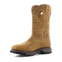 Frye Supply Mens Fr40103 Round Steel Toe Work Shoes