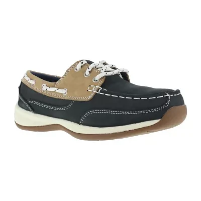 Rockport Works Womens Rk670 Bike Closed Toe Work Shoes