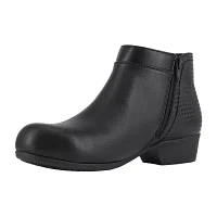 Rockport Works Womens Rk751 Round Steel Toe Work Shoes