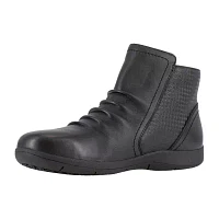 Rockport Works Womens Rk762 Round Steel Toe Work Shoes