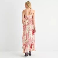 Arizona Womens Sleeveless Fit + Flare Dress Juniors